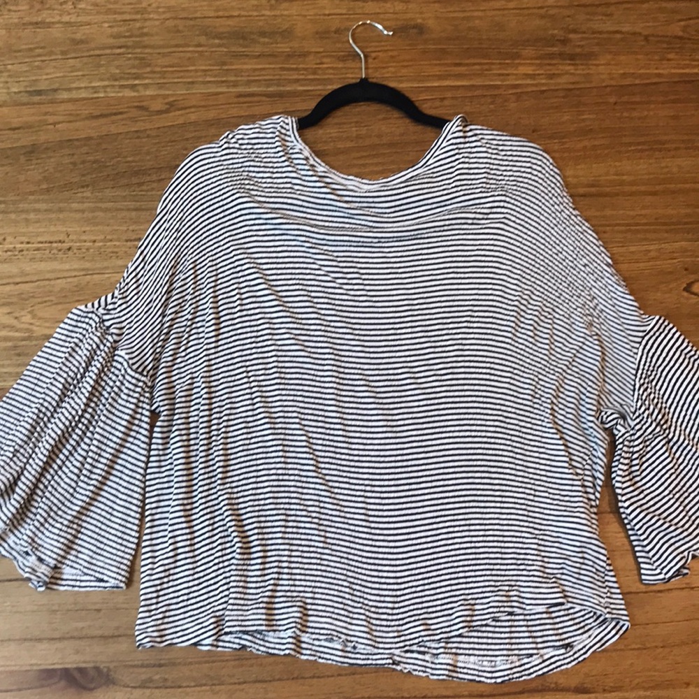 Caslon striped top
